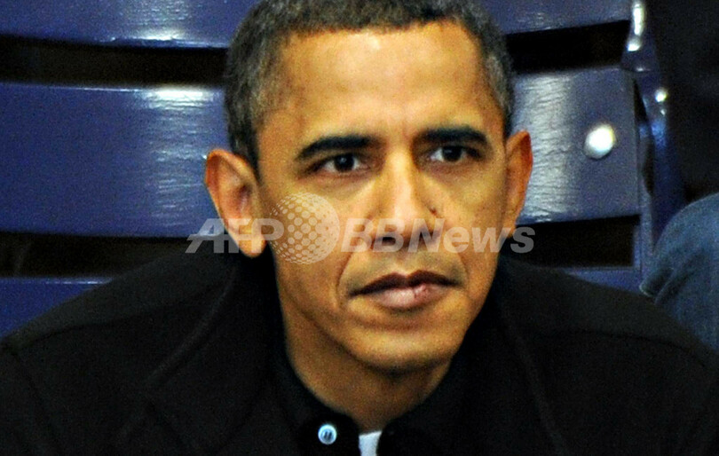 12針縫ったオバマ氏 傷は目立たず 写真9枚 国際ニュース Afpbb News