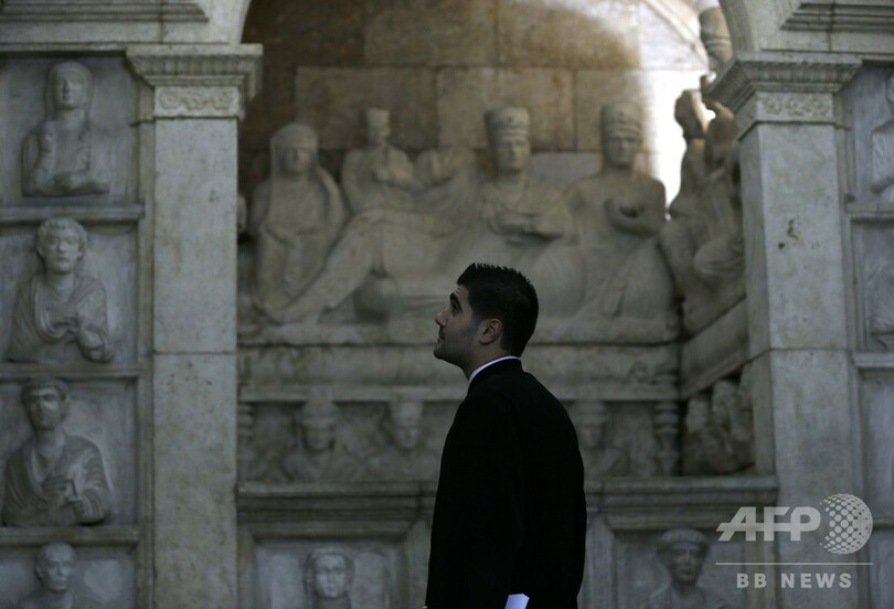 シリア首都の国立博物館、6年ぶり開館  ISが破壊の像も修復し公開