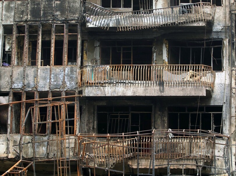 イラク、首都バグダッドの自爆攻撃受け5人の死刑を執行