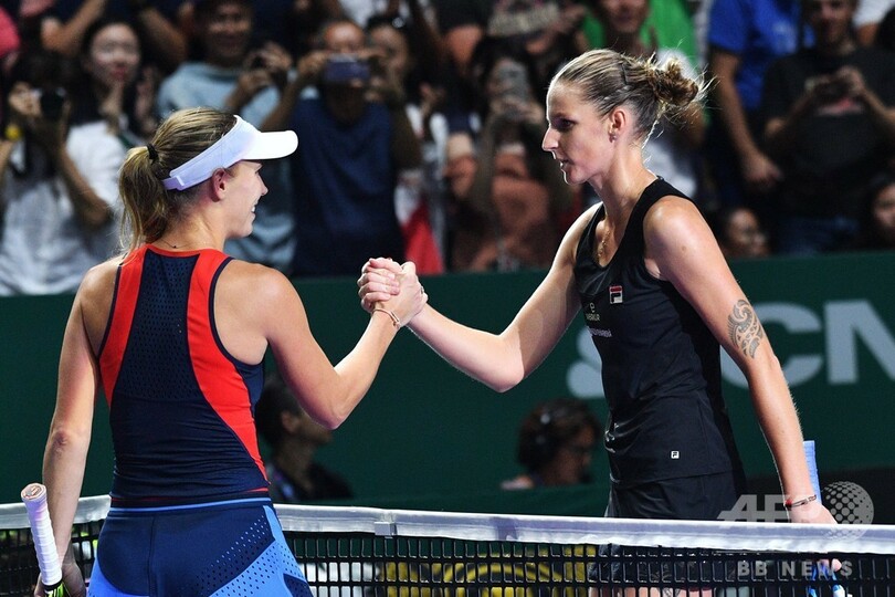 連覇狙うウォズニアッキが黒星発進、WTAファイナルズ開幕