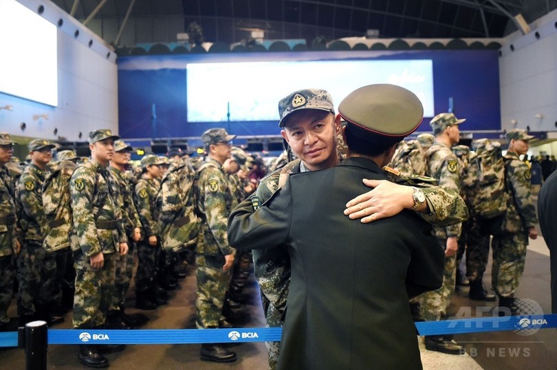 エボラ出血熱、160人態勢の中国医療支援チームがリベリア到着 エボラ出血熱、160人態勢の中国医療支援チームがリベリア到着