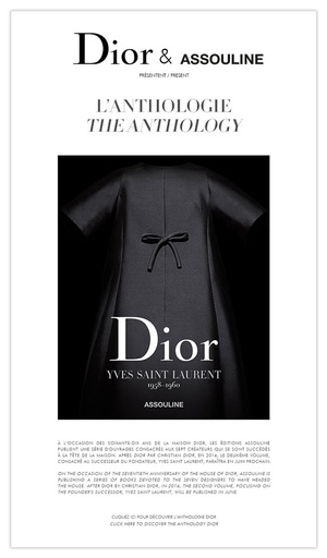 サンローラン時代の「ディオール」を堪能できる1冊「DIOR BY YVES