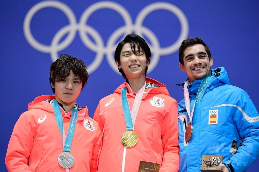 2018冬季オリンピック２月１７日男子シングル金メダル「羽生結弦」