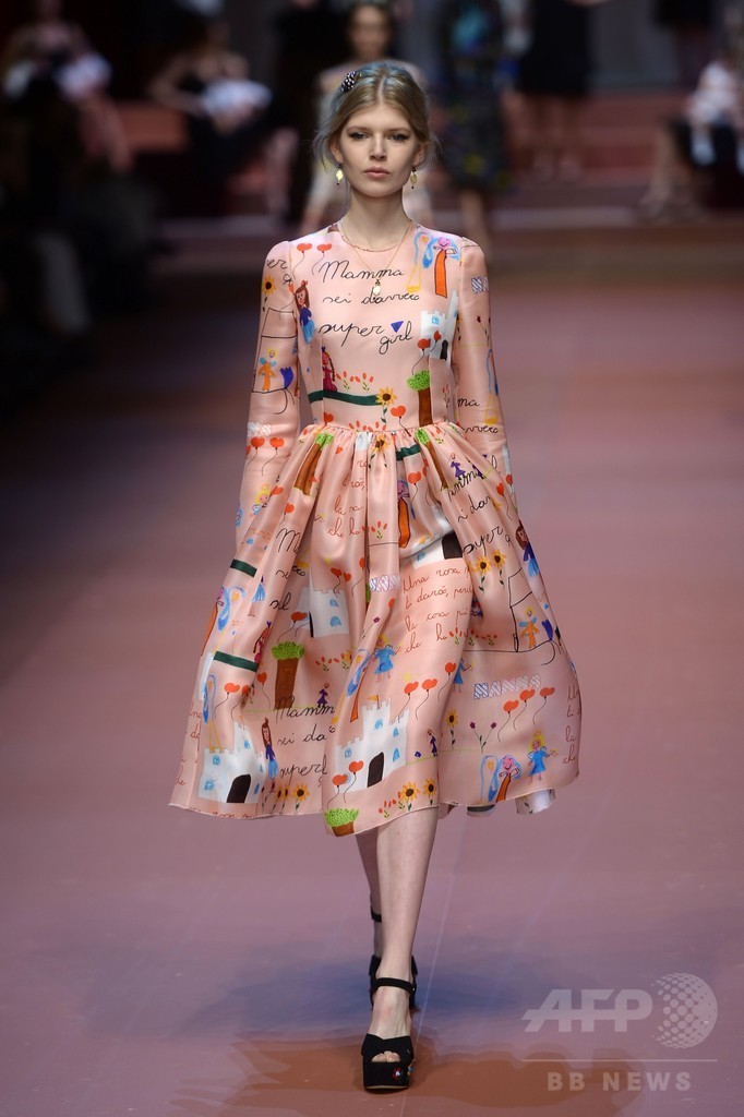 「ママ万歳！」お母さんたちに敬意を表して、「ドルチェ＆ガッバーナ」15/16秋冬 