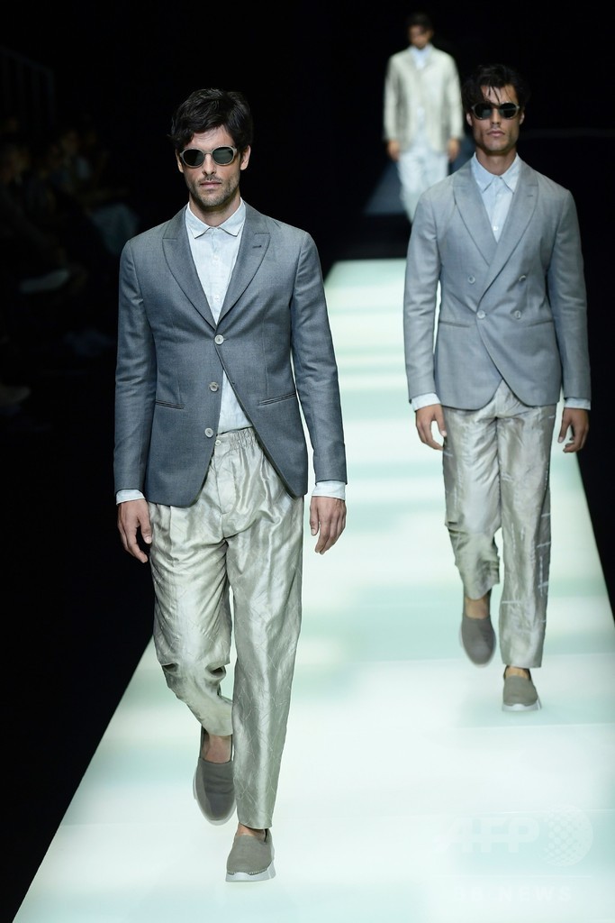 「ジョルジオ アルマーニ」18年春夏メンズ