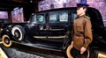 ロシア・モスクワにある連邦警護庁（FSO）の車両要人輸送部門「特別目的ガレージ」の博物館で展示されている、旧ソ連の指導者ヨシフ・スターリンが1936年から1950年にかけて使用した「パッカード12シリーズ1408」（2021年9月14日撮影）。(c)Alexander NEMENOV / AFP