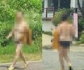 猛暑のせい？…韓国・真っ昼間に中年女性が下着姿でかっ歩の衝撃