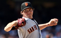 7回から5番手として登板し1回を無安打無失点に抑えたジャイアンツのバリー・ジト（%%Barry Zito%%）。(c)AFP/Getty Images Donald Miralle