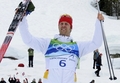 2010年%%バンクーバー冬季五輪%%、クロスカントリースキー男子50キロメートルクラシカル。2時間05分35秒8で銀メダルを獲得したドイツのアクセル・タイヒマン（%%Axel Teichmann%%）。（2010年2月28日撮影）(c)AFP/JAVIER SORIANO