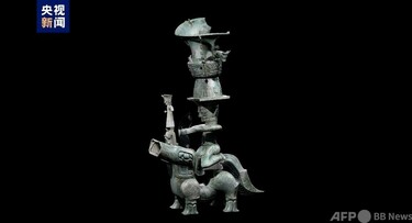 三星堆遺跡の重要文化財 3Dによる接合に成功 中国 写真1枚 国際