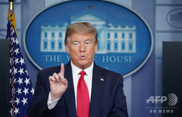トランプ大統領の新型コロナ語録 写真7枚 国際ニュース：AFPBB News