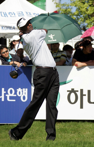 KOLON-ハナバンク韓国オープン2007・2日目 ビジェイ・シン 単独首位に浮上