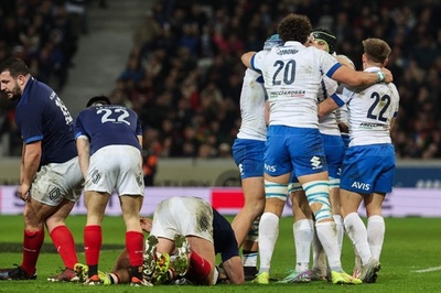 フランスがホームでイタリアとドロー シックスネーションズ