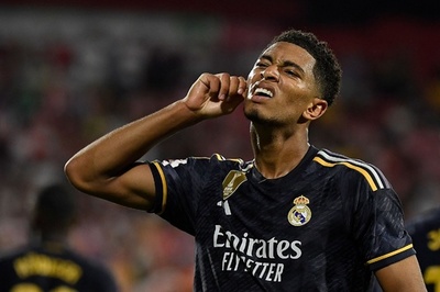 レアルがジローナに完勝し首位浮上 ベリンガムがダメ押し点