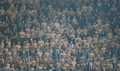 【今日の1枚】いくら試合が熱くても…寒くないの？