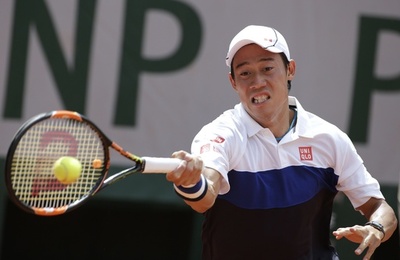 錦織がマチューに快勝、全仏オープン2回戦へ