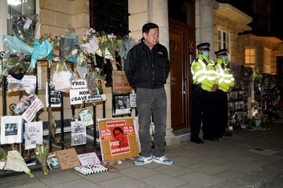ミャンマー駐英大使、軍関係者が大使館「占拠」と主張