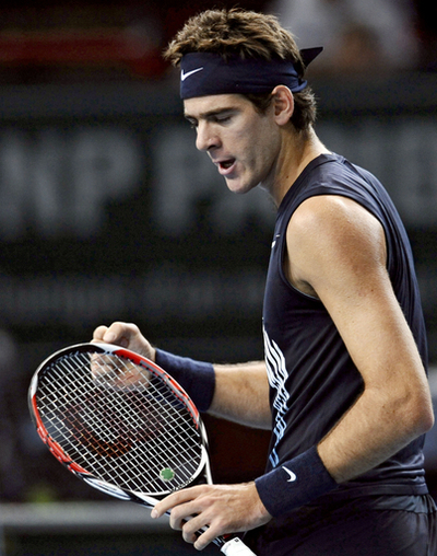 デルポトロ アンチッチ下し3回戦へ