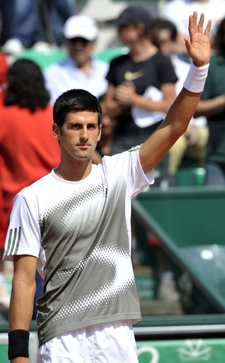 ジョコビッチ ステパネクの途中棄権により決勝進出