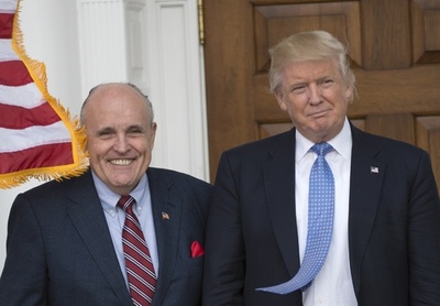 ジュリアーニ氏、政権入りを辞退 トランプ氏が発表