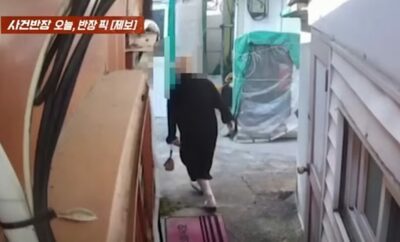 「カフェの裏手に水たまり。なぜ？」…韓国・防犯カメラに「驚愕の光景」、警察に通報