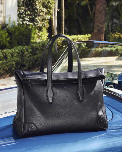 「トッズ」ゴンミーニバッグに新素材、エレガントな型押しレザー＆スエード