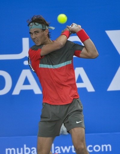 ナダルが同胞フェレールに敗れる、ムバダラ・ワールドテニス選手権