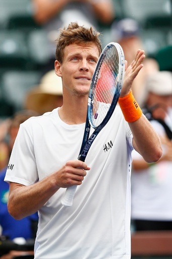 ベルディハが8強入り決める、BNPパリバ・オープン