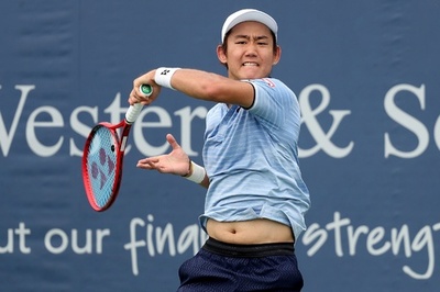 西岡が錦織と激突へ、フルセット勝ちで初戦突破 W&Sオープン