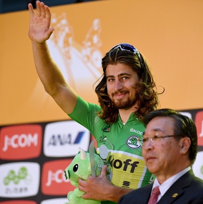 サガンがスプリント勝負制し優勝、初山が2位 さいたまクリテリウム