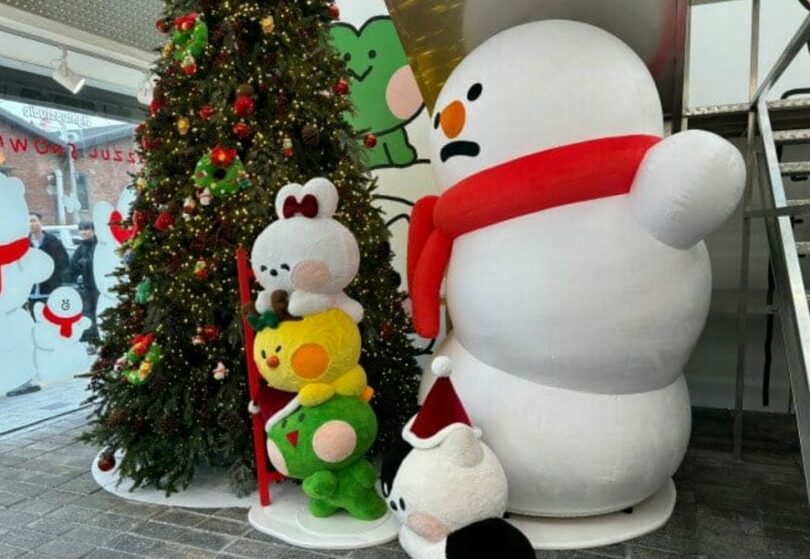 LINE FRIENDSスクエア聖水フォトスポット(c)KOREA WAVE