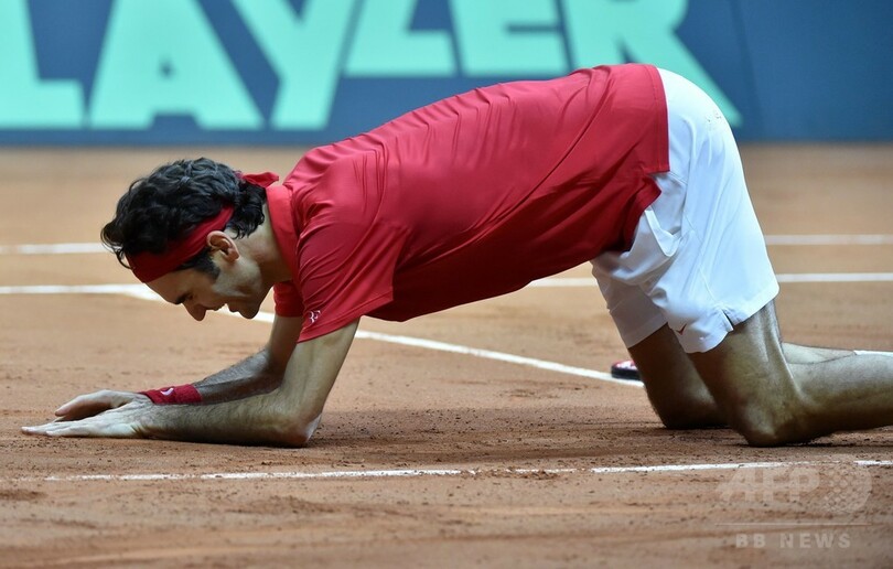 フェデラー涙、スイスが念願のデビスカップ初優勝