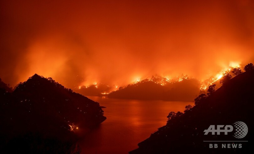 米カリフォルニア州の山火事 火勢増し避難拡大 写真7枚 国際ニュース Afpbb News