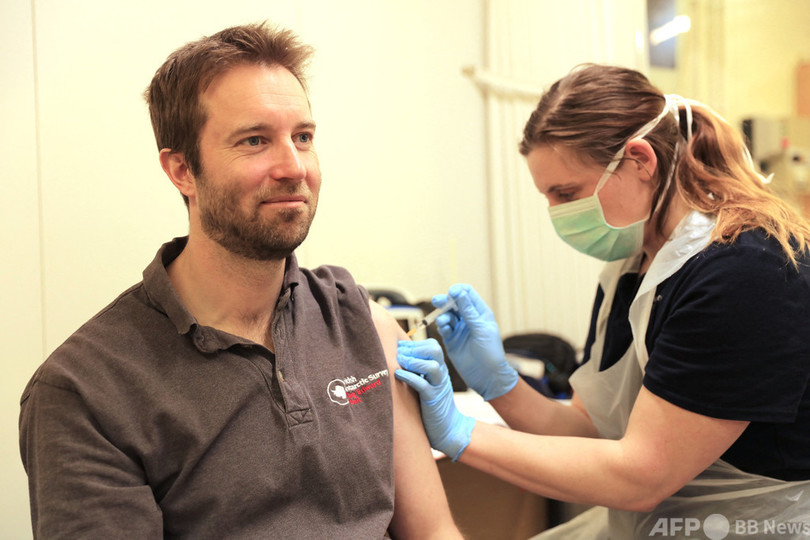 英南極基地にコロナワクチン到着