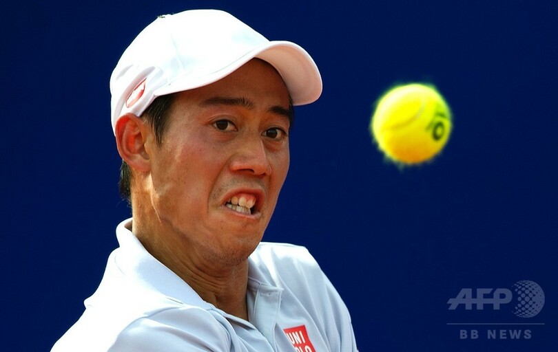 錦織が逆転で決勝進出、今季初優勝に王手 アルゼンチンOP