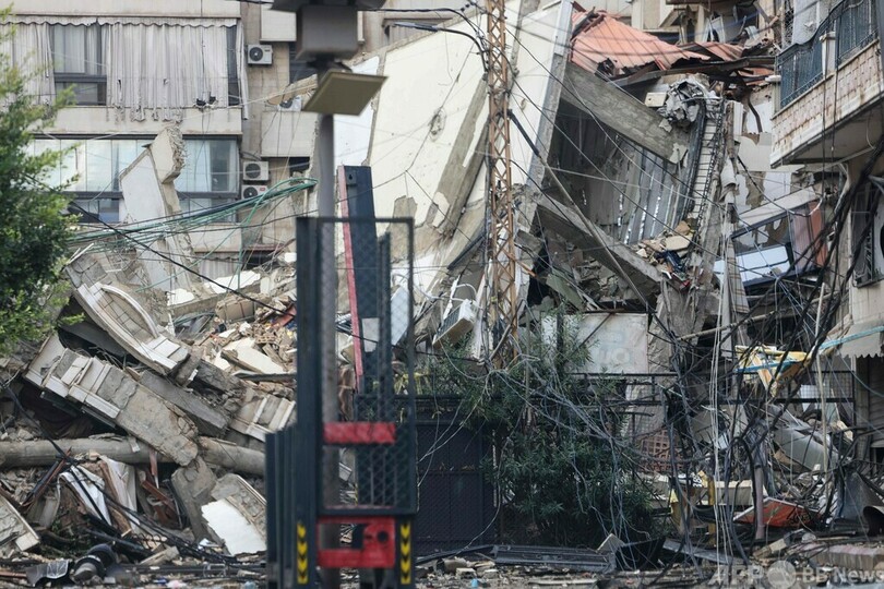 イスラエル軍、ベイルート南郊で2回空爆 治安筋