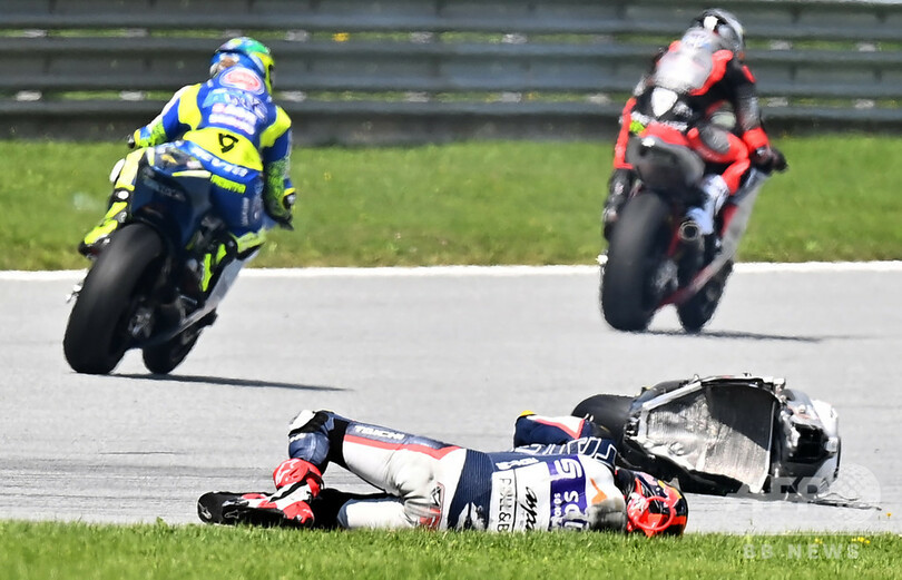 マレーシアのMoto2選手、大クラッシュで負傷 オーストリアGP