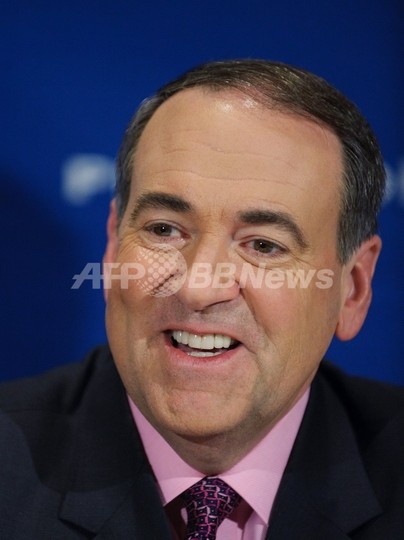 米共和党ハッカビー氏、次期大統領選不出馬を表明 米共和党ハッカビー氏、次期大統領選不出馬を表明