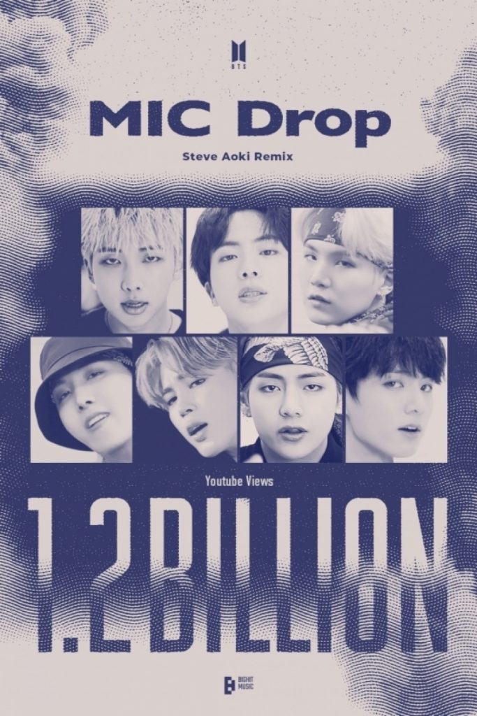 BTS「MIC Drop」再生回数12億回を突破…通算4本目 – KOREA WAVE 写真枚