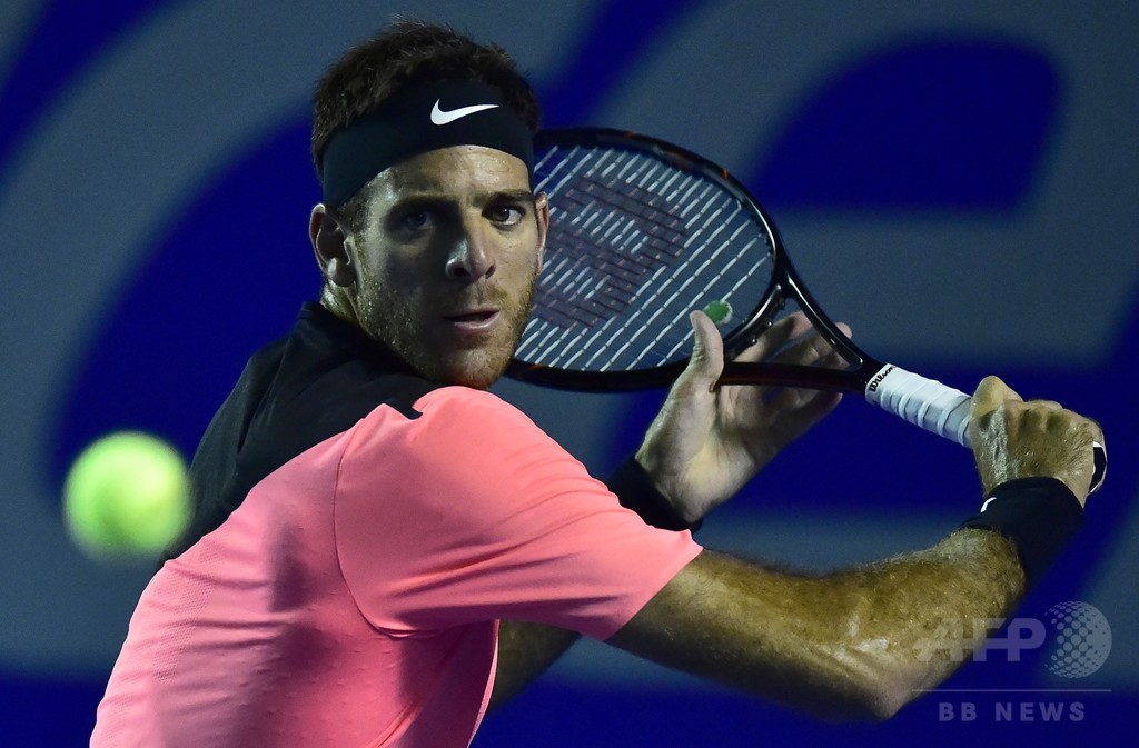 デルポトロ16強、ディミトロフはラオニッチに苦杯 マドリードOP 写真1枚 国際ニュース:AFPBB News