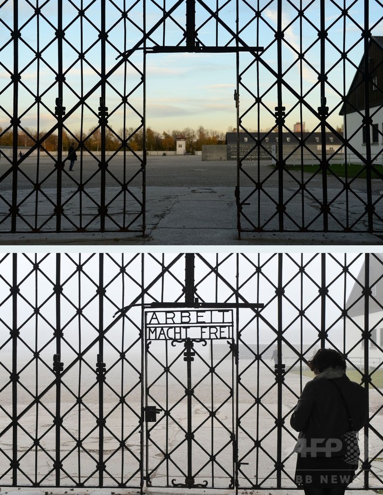 ナチス収容所跡の｢働けば自由になる」の掲示、鉄扉ごと盗難 写真6枚 国際ニュース：AFPBB News