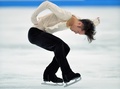 フィギュアスケート、地域対抗戦のジャパンオープン（Japan Open 2013）。演技に臨む高橋大輔（Daisuke Takahashi、2013年10月5日撮影）。(c)AFP/KAZUHIRO NOGI