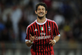 ドバイ･チャレンジカップ2012（Dubai Challenge Cup 2012）は4日行われ、ACミラン（AC Milan）はパリ・サンジェルマン（Paris Saint-Germain）に1-0で勝利した。

前半4分に先制点を挙げ、歓喜するACミランのアレシャンドレ・パト（Alexandre Pato、2012年1月4日撮影）。(c)AFP/FRANCK FIFE