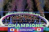 なでしこジャパンが3度目の女子アジア杯優勝、開催国オーストラリア破る