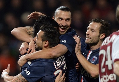 イブラヒモビッチが先発復帰のPSG、公式戦7連勝を飾る