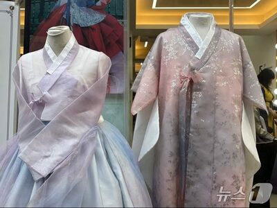 韓国・光化門に海外ファン集結…BTS復帰公演前に韓服姿でにぎわい