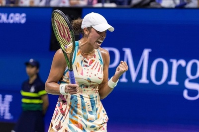 キーズが全米OP4強入り ウィンブルドン覇者ボンドロウソバ破る