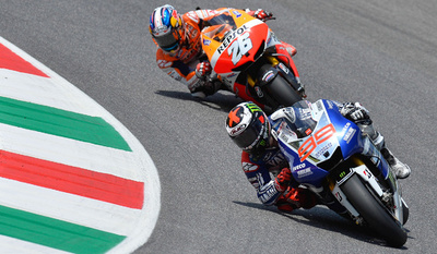 ロレンゾが大会3連覇、ペドロサが総合首位守る イタリアGP