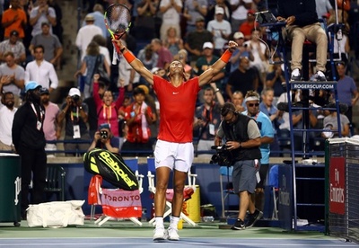 ナダルがロジャーズ杯8強、強敵ワウリンカ相手に「手応えある勝利」