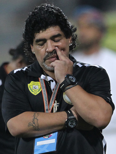 アル・ワスル、マラドーナ監督を解任